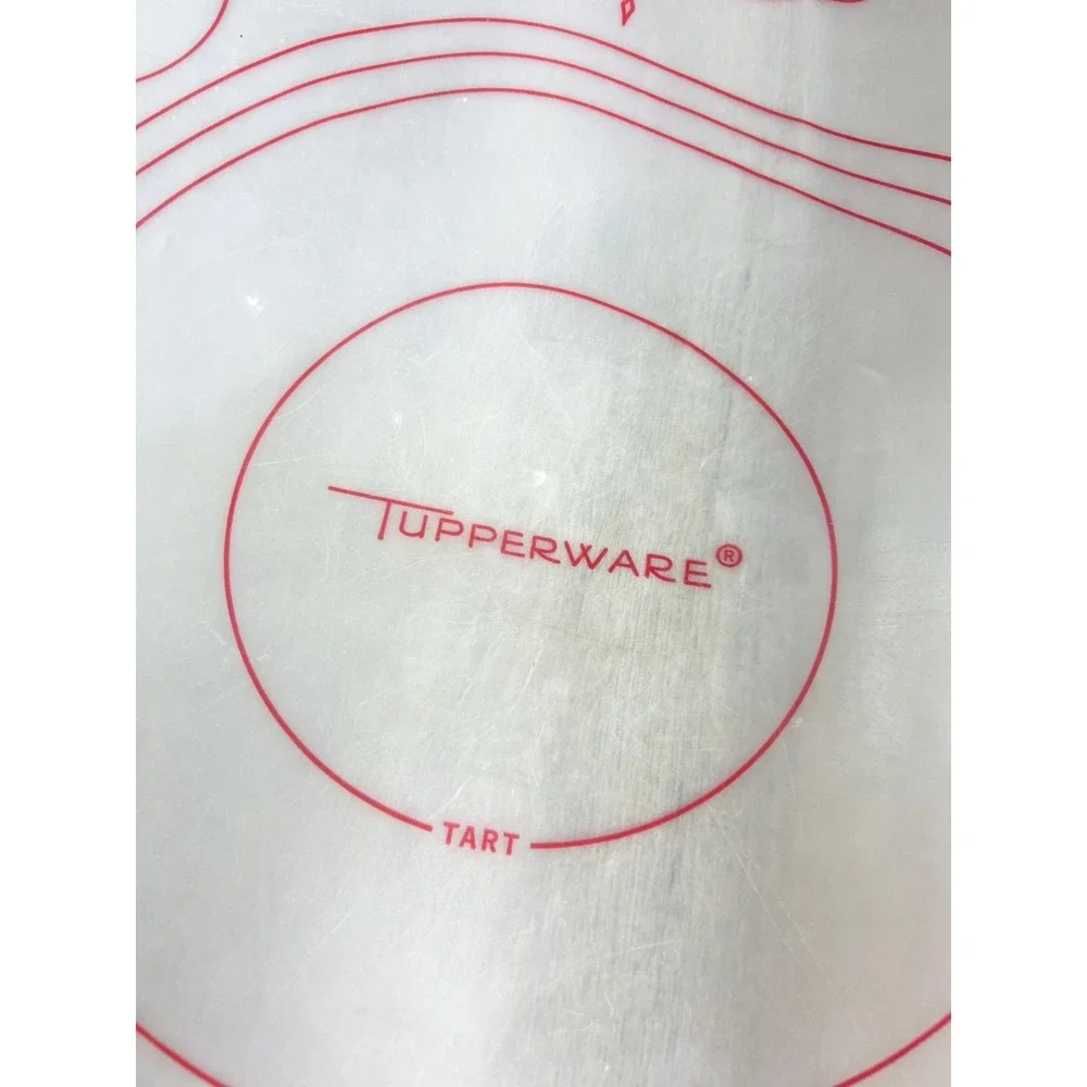 Vintage 1965 Tupperware pastry mat baking kitchen